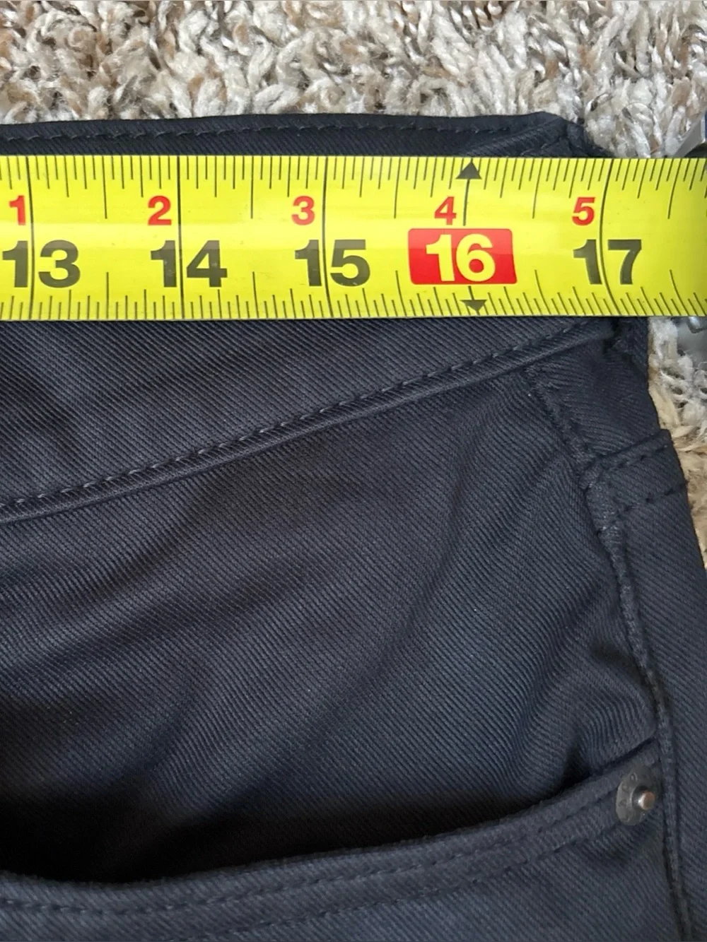 Levi’s Premium Men’s Black Performance Pants, 33x32